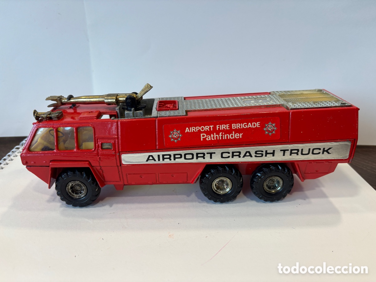 Coches a escala: Cami&oacute;n de bomberos Corgi airport crash truck