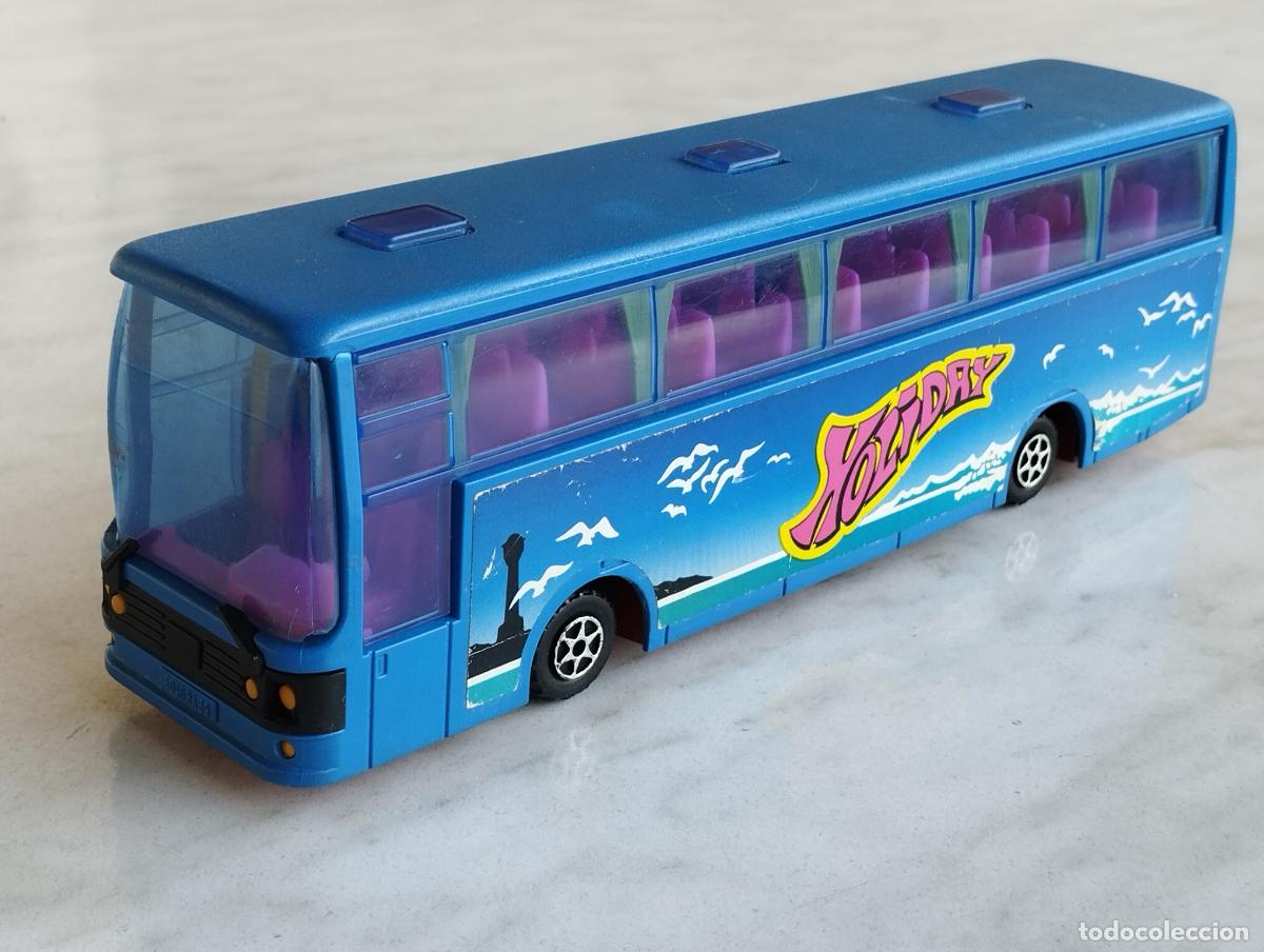 Coches a escala: AUTOBUS SETRA O VAN HOOL BUS AUTOCAR HOLIDAY DE MAJORETTE SERIE 3000 TAMA&Ntilde;O GRANDE