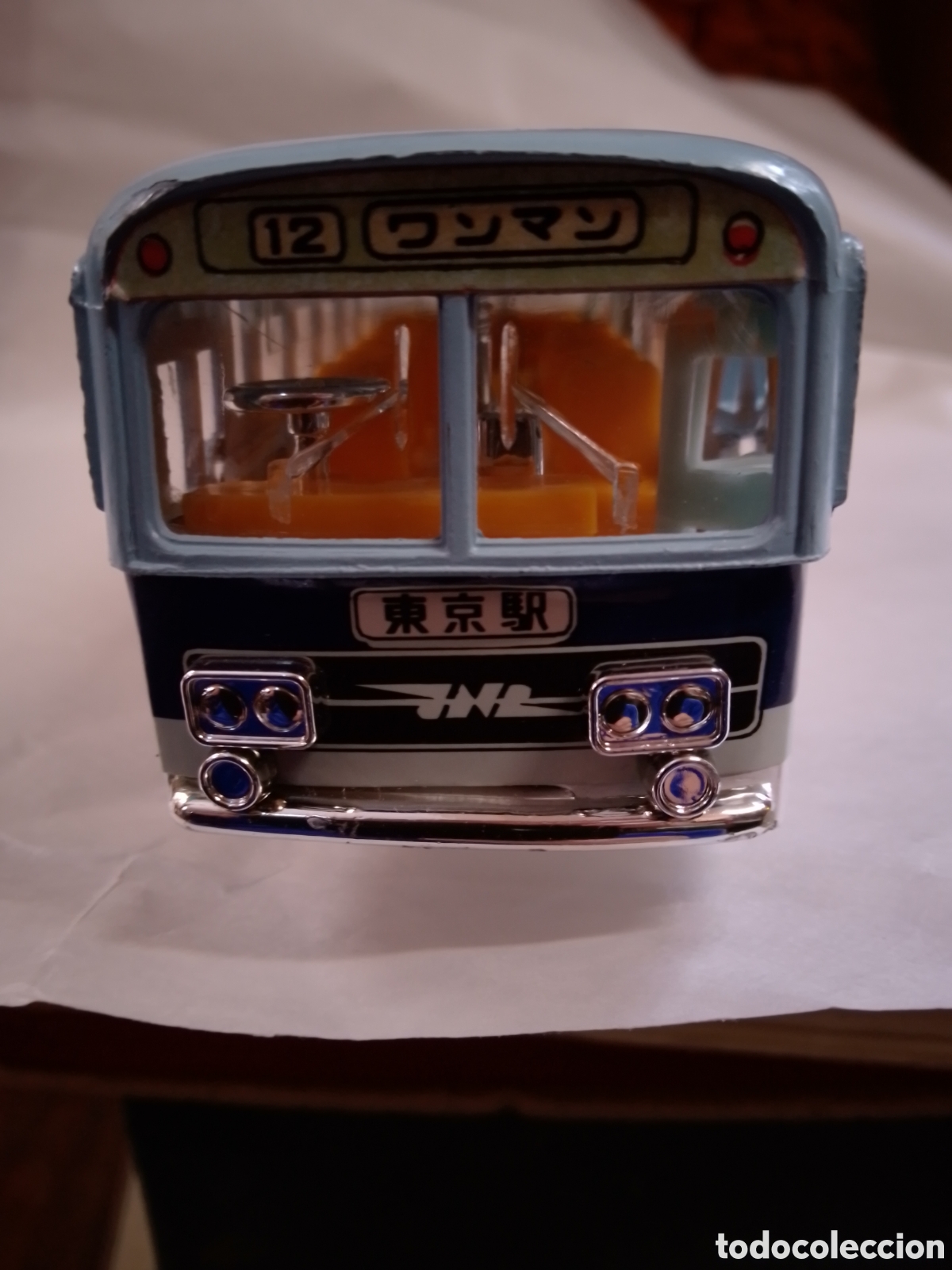 Coches a escala: AUTOBUS. YONEZAWA TOYS. SCALE 1/60. NUMERO 14 - 0268.