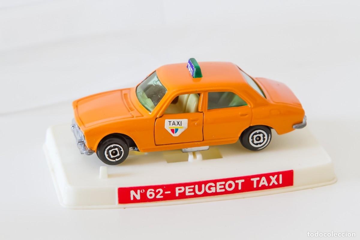 Coches a escala: Coche miniatura Guisval Peugeot 504 Taxi 62