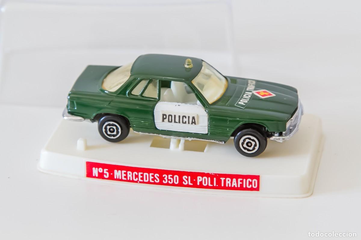 Coches a escala: Coche miniatura Guisval Mercedes 350 SL Policia Trafico 5