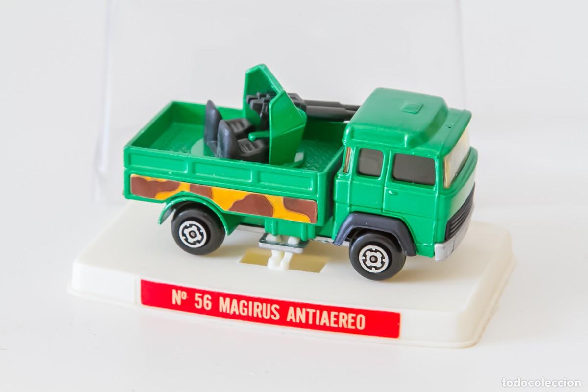 Coches a escala: Coche miniatura Guisval Camion Magirus Antiaereo 56