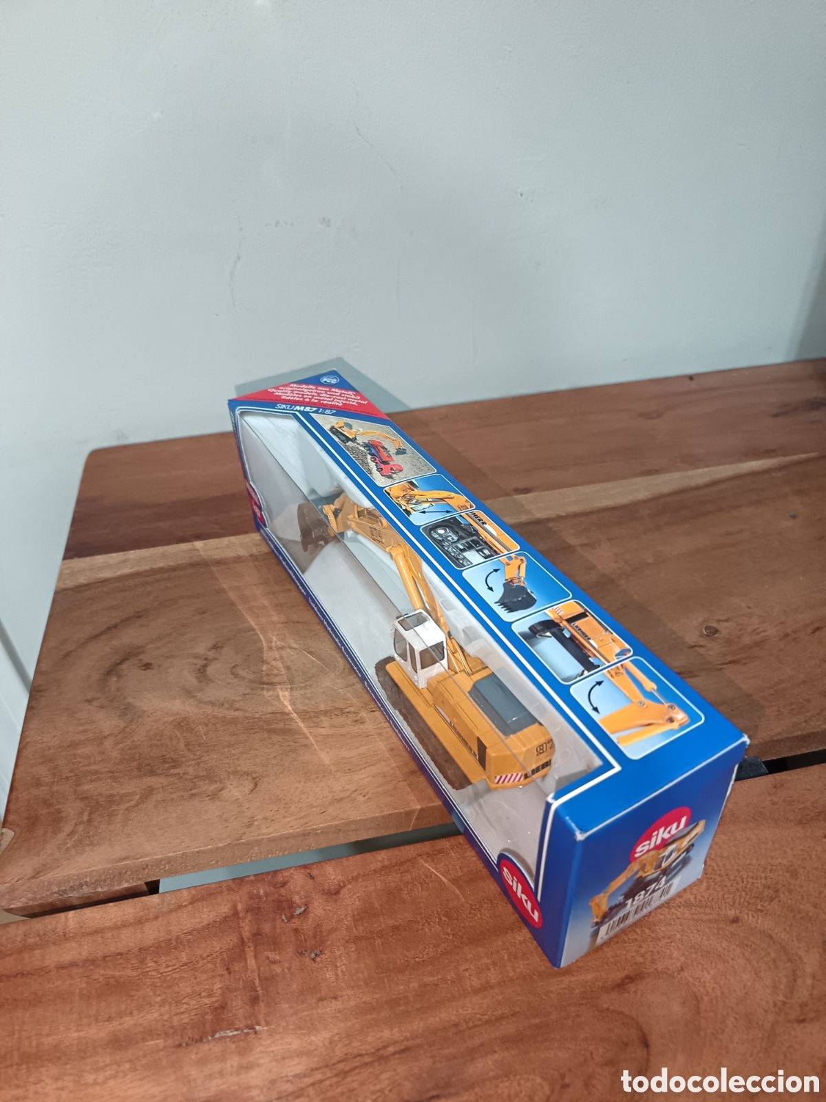Coches a escala: Excavadora Liebherr escala 1:87 - Foto 3