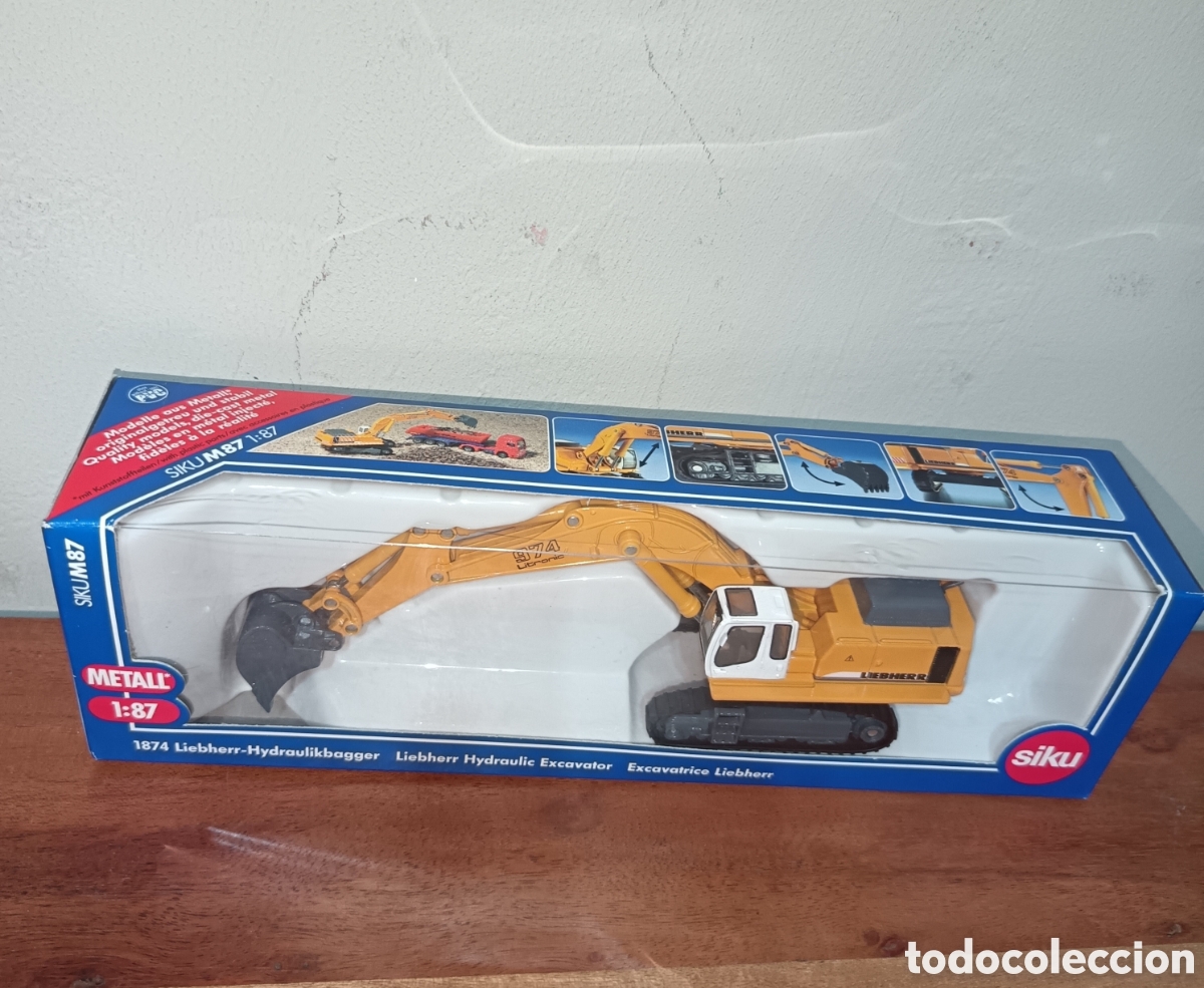 Coches a escala: Excavadora Liebherr es ala 1:87
