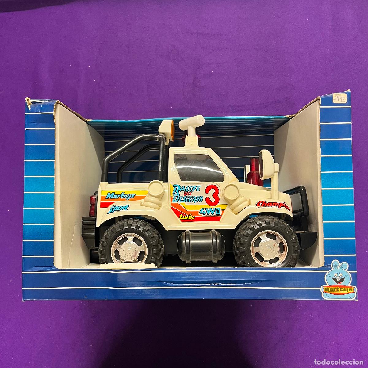 Coches a escala: COCHE 4X4 SUPER TRACK. MARTOYS. FABRICADO EN ESPA&Ntilde;A. EN SU CAJA ORIGINAL. SIN JUSAR.
