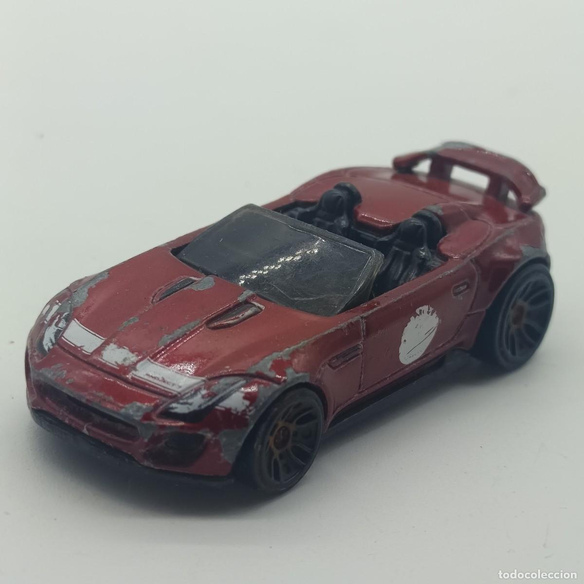 Coches a escala: Coche Hot Wheels '15 Jaguar F-Type Project 7 - Mattel 2015 - Escala 1/64