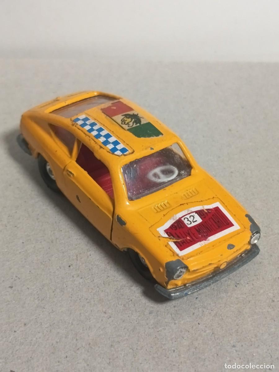 Coches a escala: COCHE METALICO ANTIGUO GUISVAL SEAT 850 RALLY FABRICADO EN ESPA&Ntilde;A