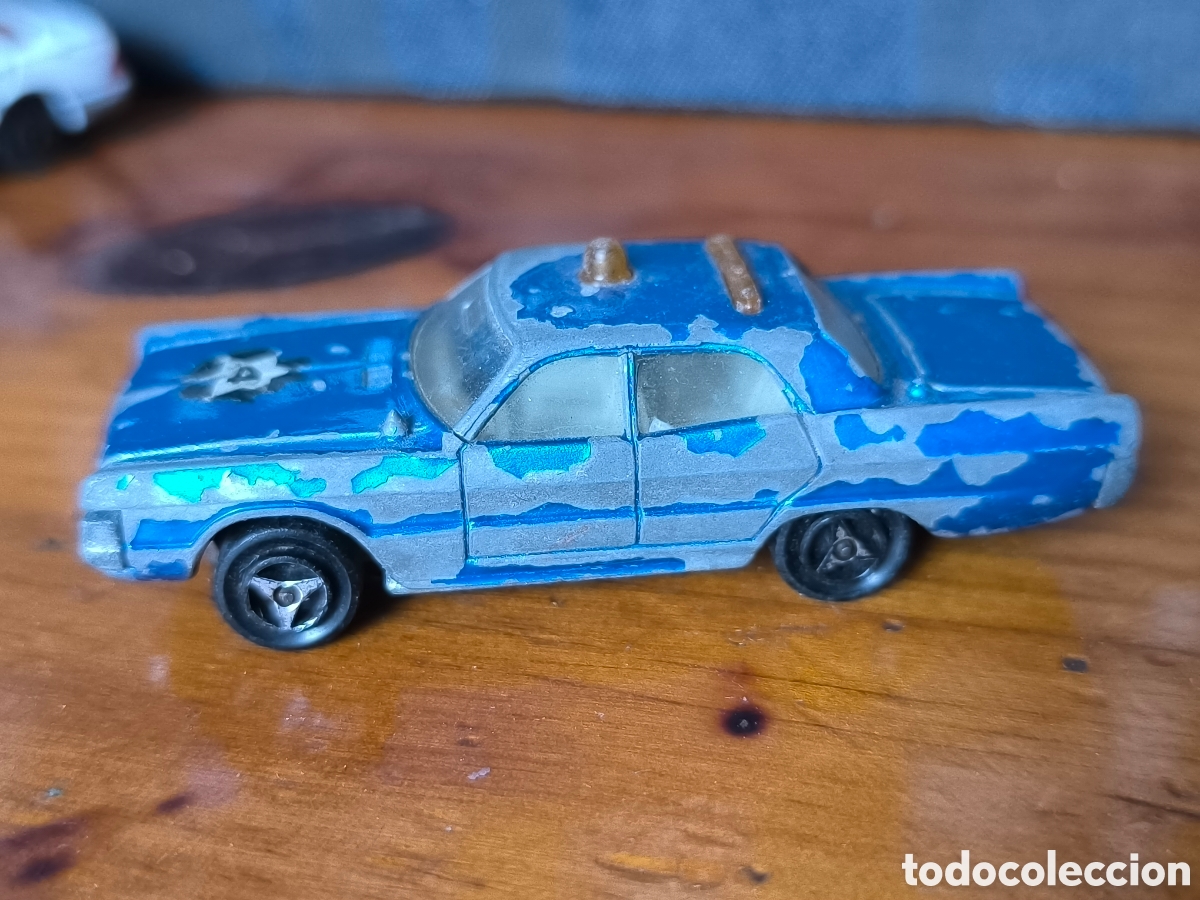 Coches a escala: Majorette Plymouth Fury Police Car No. 216,