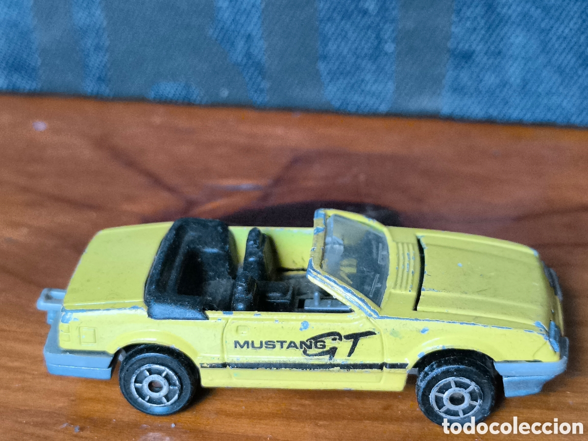 Coches a escala: MAJORETTE MUSTANG CONVERTIBLE ECH 1/59 N&ordm; 227 MADE IN FRANCE