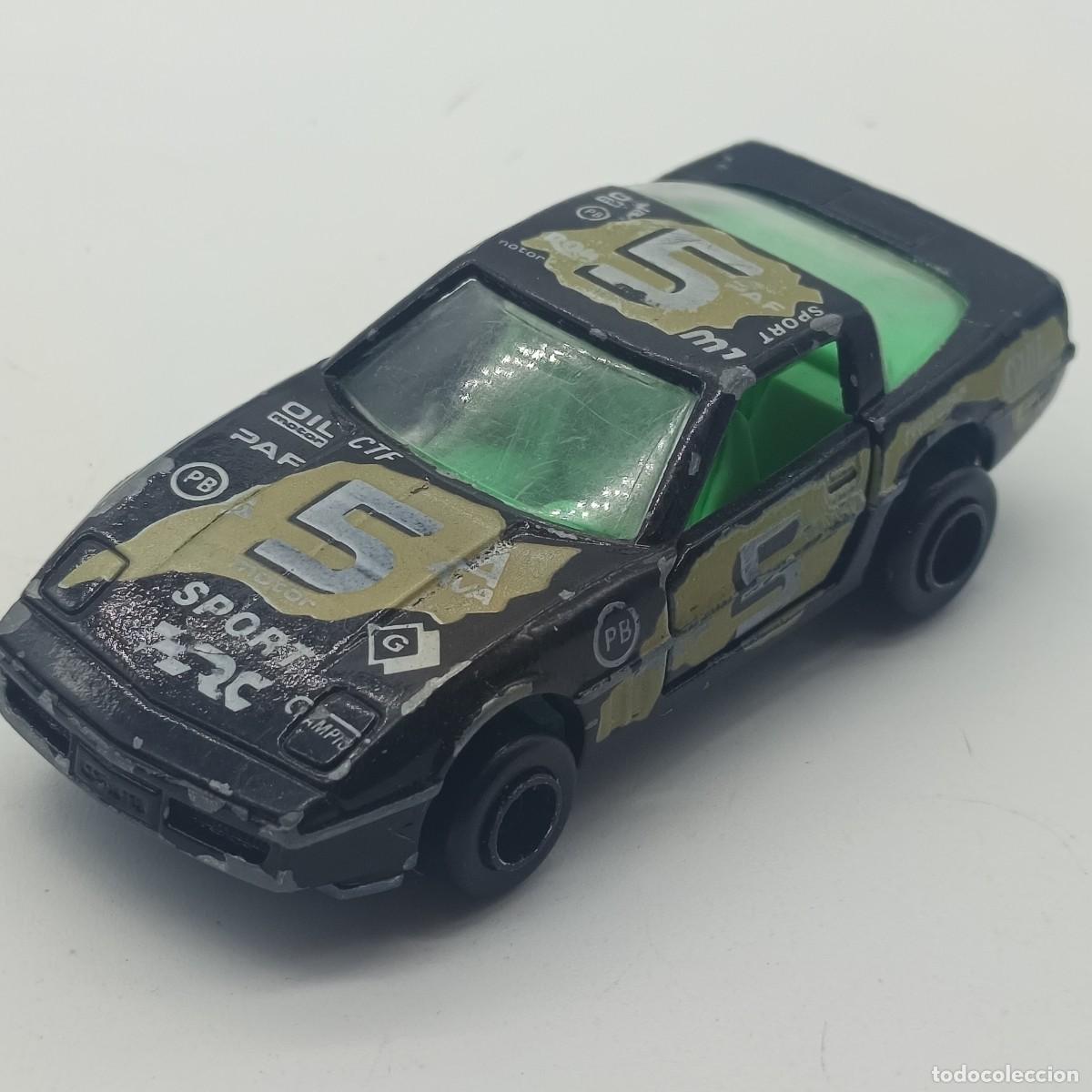 Coches a escala: Coche Majorette Chevrolet Corvette - Escala 1/57 - Ref. 215 - Die-cast