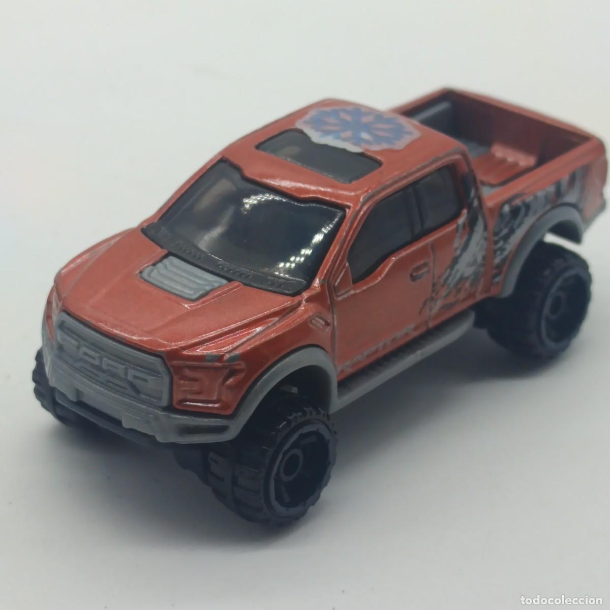 Coches a escala: Coche Hot Wheels '17 Ford F-150 Raptor - Mattel 2015 - Escala 1/64