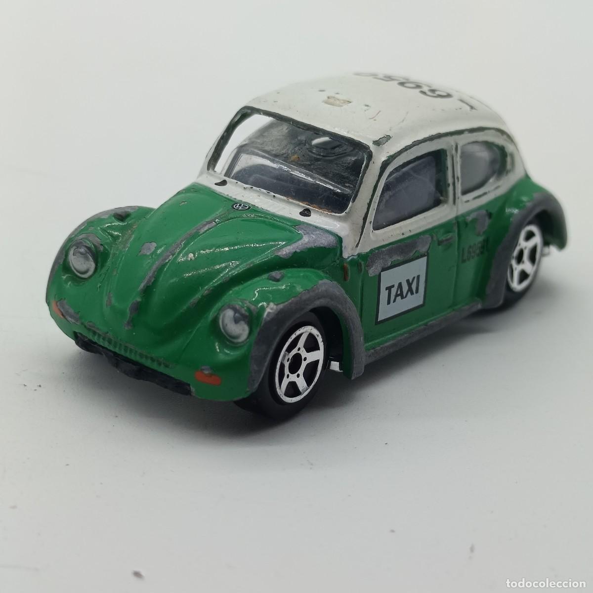 Coches a escala: Coche Realtoy - VW Classic Beetle Taxi - Escala 1/64 - Made in China