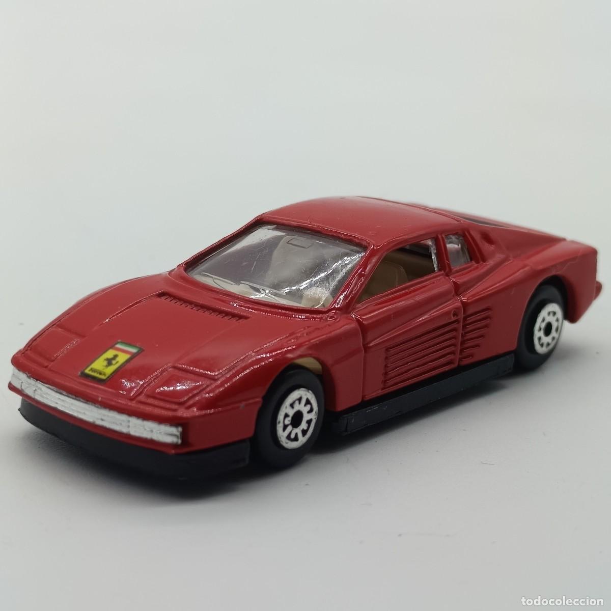 Coches a escala: Coche Maisto - Ferrari Testarossa - Escala 1/64 - Made in China