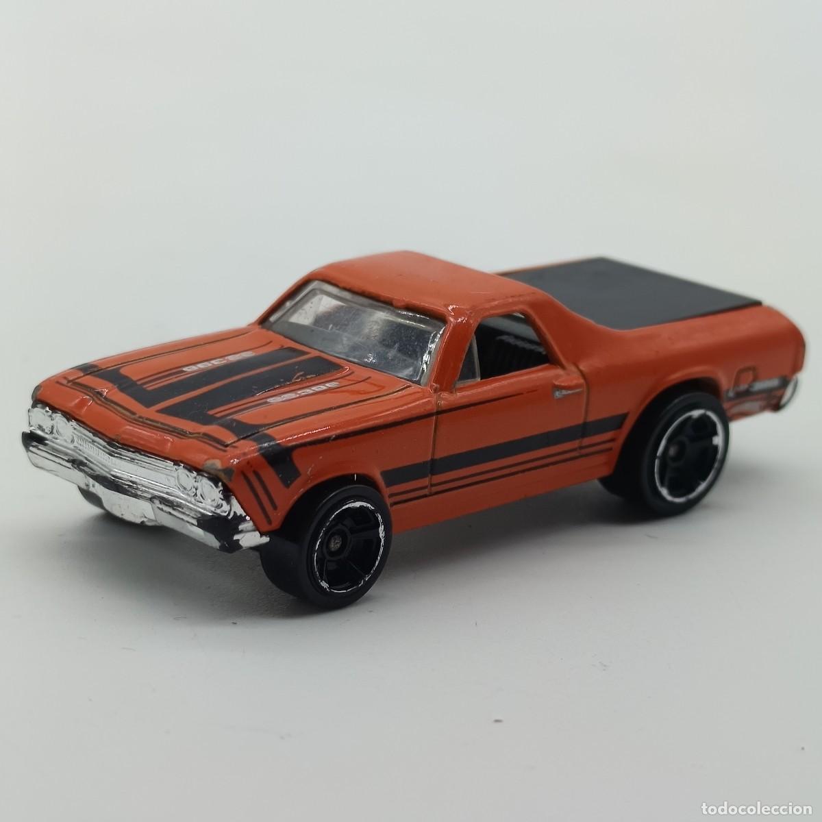 Coches a escala: Coche Hot Wheels - '68 Chevy El Camino - Escala 1/64 - Made in Malaysia