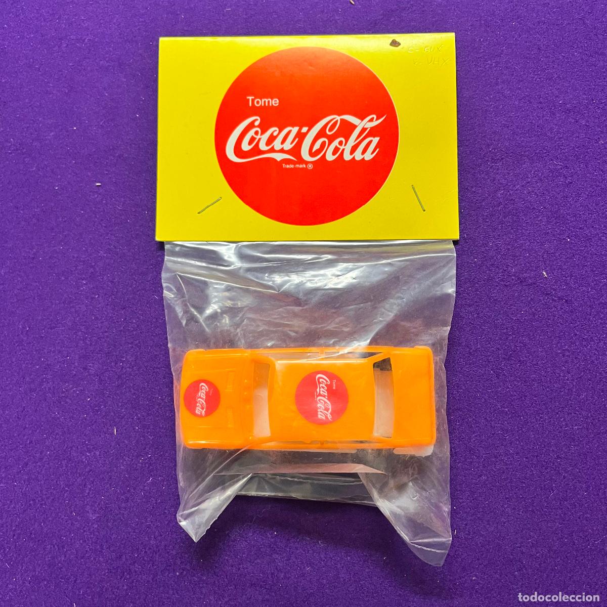Coches a escala: COCHE CON PUBLICIDAD DE COCA COLA. PLASTICO. PRECINTADO.