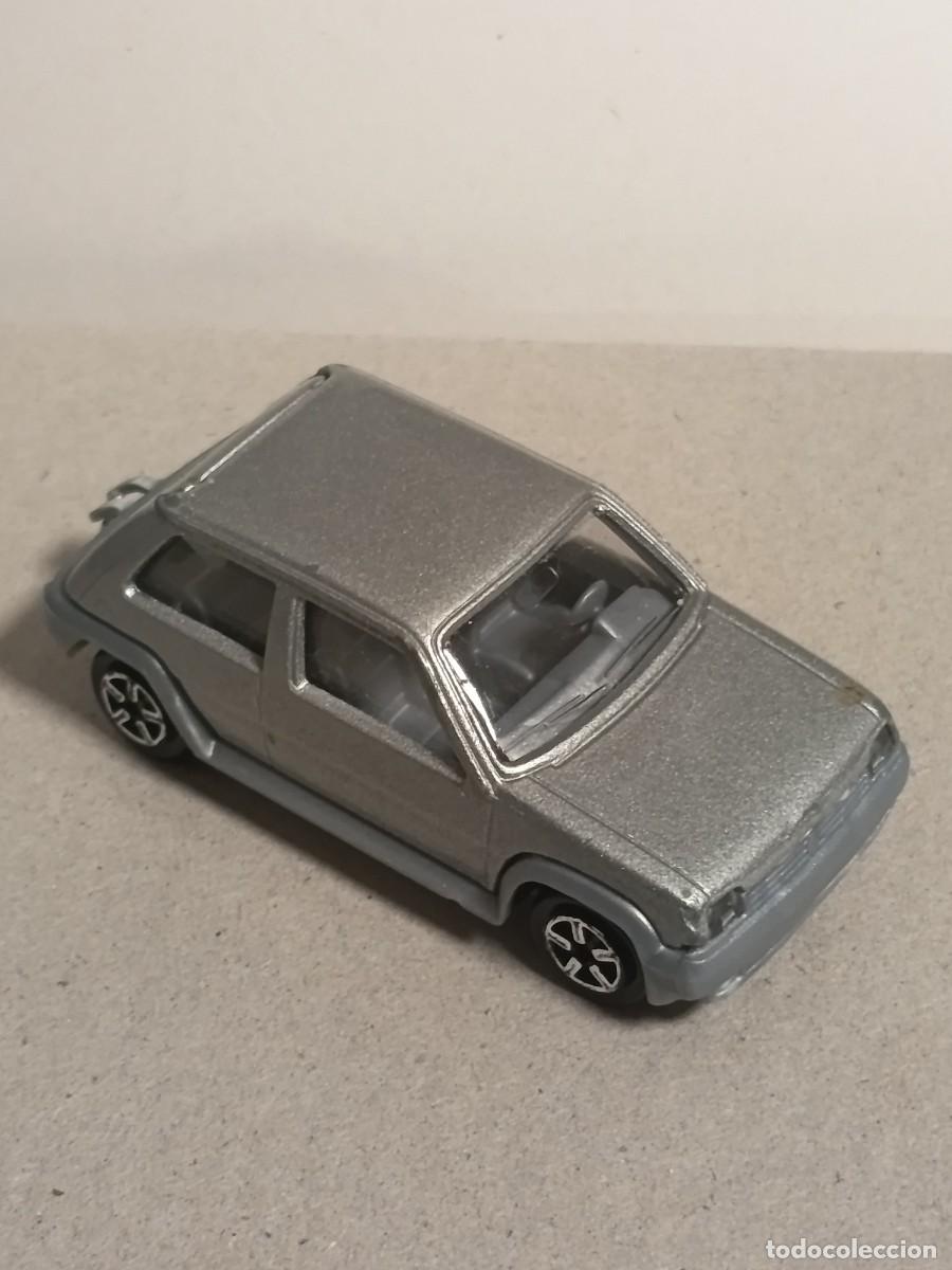 Coches a escala: COCHE MET&Aacute;LICO ANTIGUO MAJORETE N&deg;205 SUPERCINCO GT TURBO C-RENAULT 1985