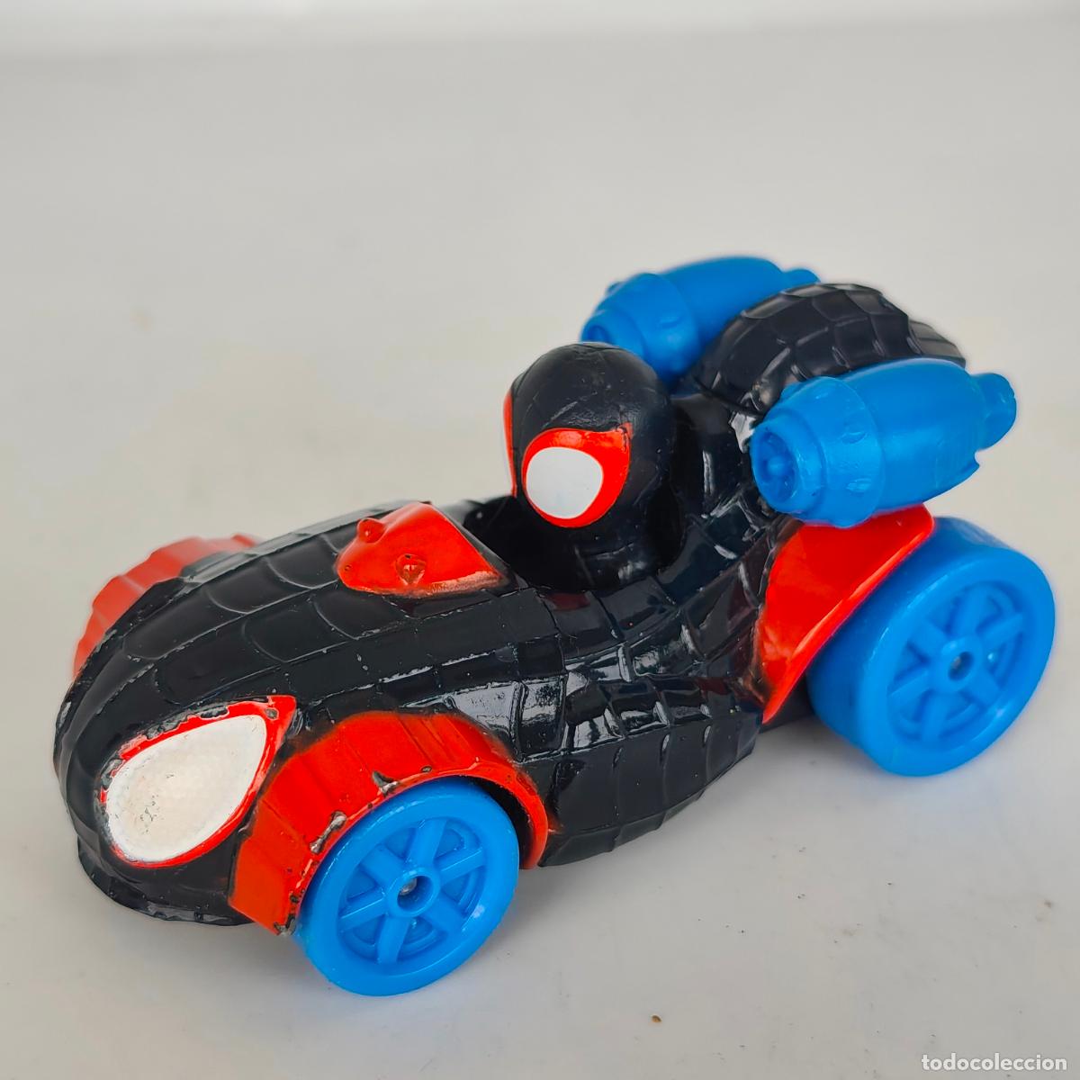 Coches a escala: Marvel Spidey & His Amazing Friends MILES MORALES Amazing Metals Diecast Car NIB