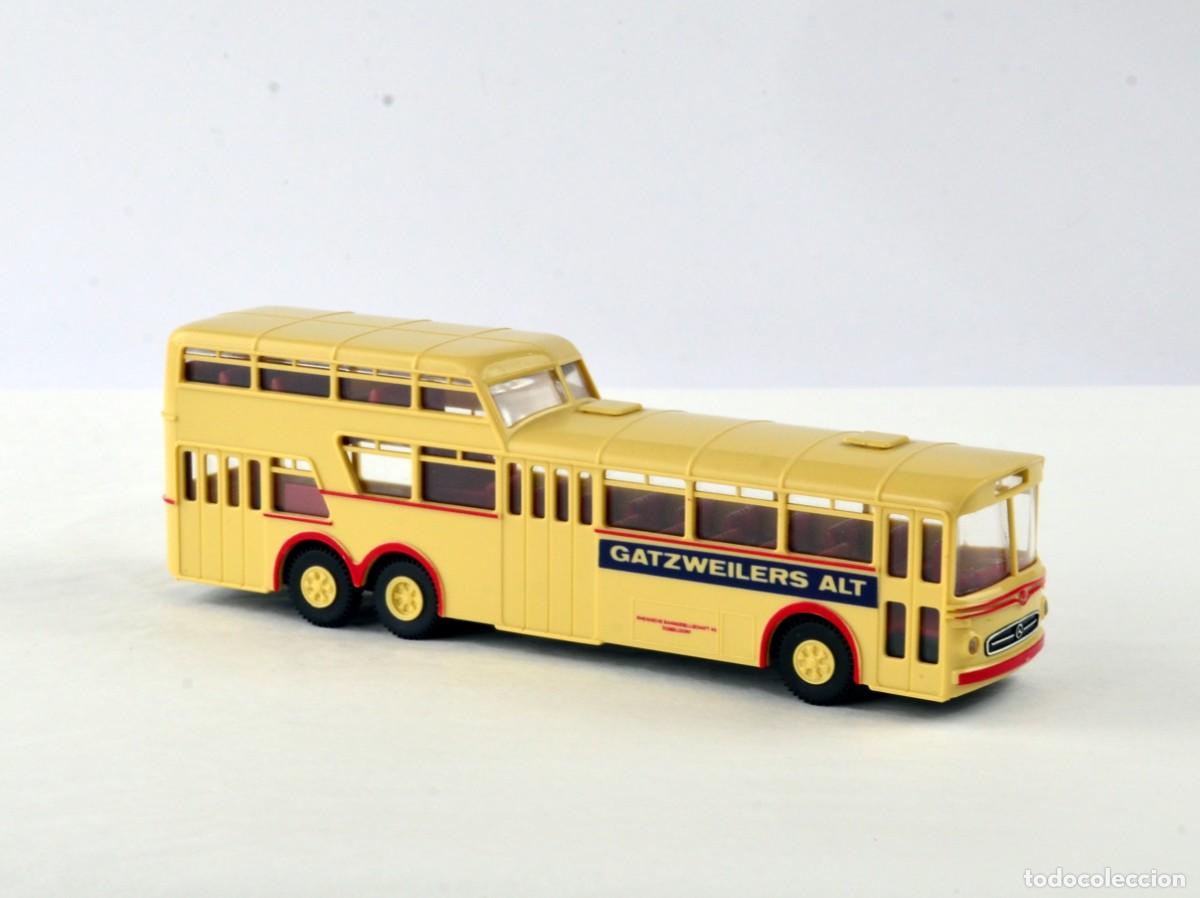 Coches a escala: Brekina Escala 1:87 H0 Mercedes Benz O317 1 1/2 Piso Gatzweilers Alt