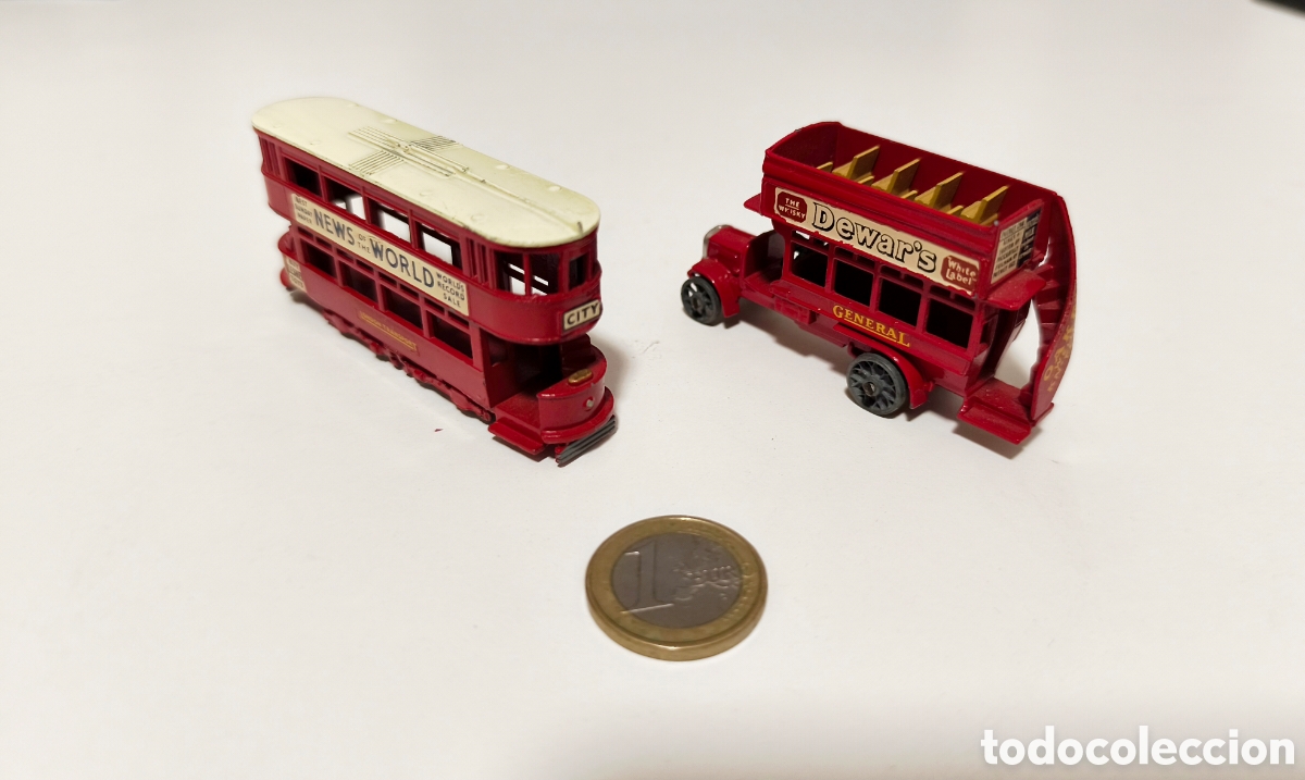 Coches a escala: Lote Coches London Bus Matchbox - Foto 2