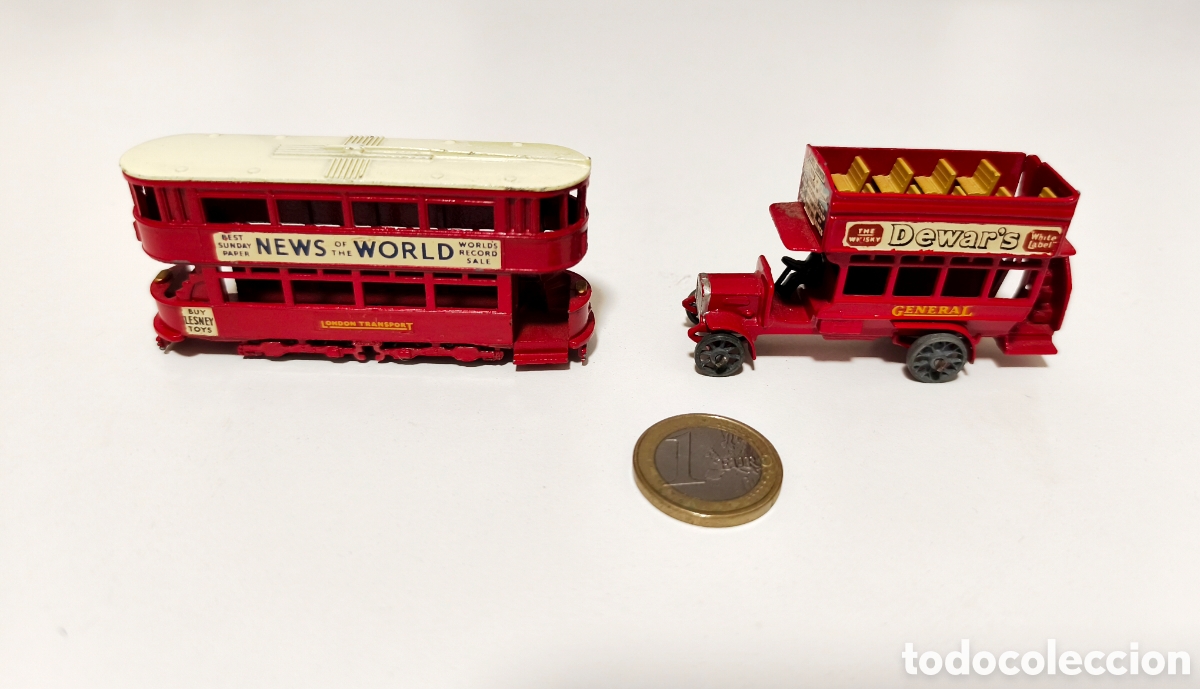 Coches a escala: Lote Coches London Bus Matchbox - Foto 3