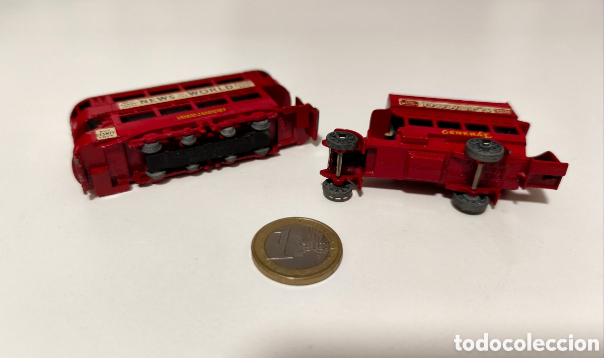 Coches a escala: Lote Coches London Bus Matchbox - Foto 4