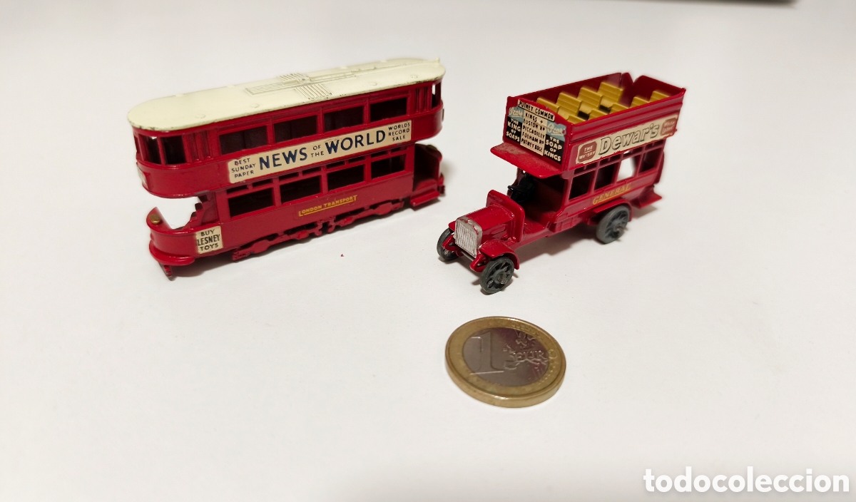 Coches a escala: Lote Coches London Bus Matchbox