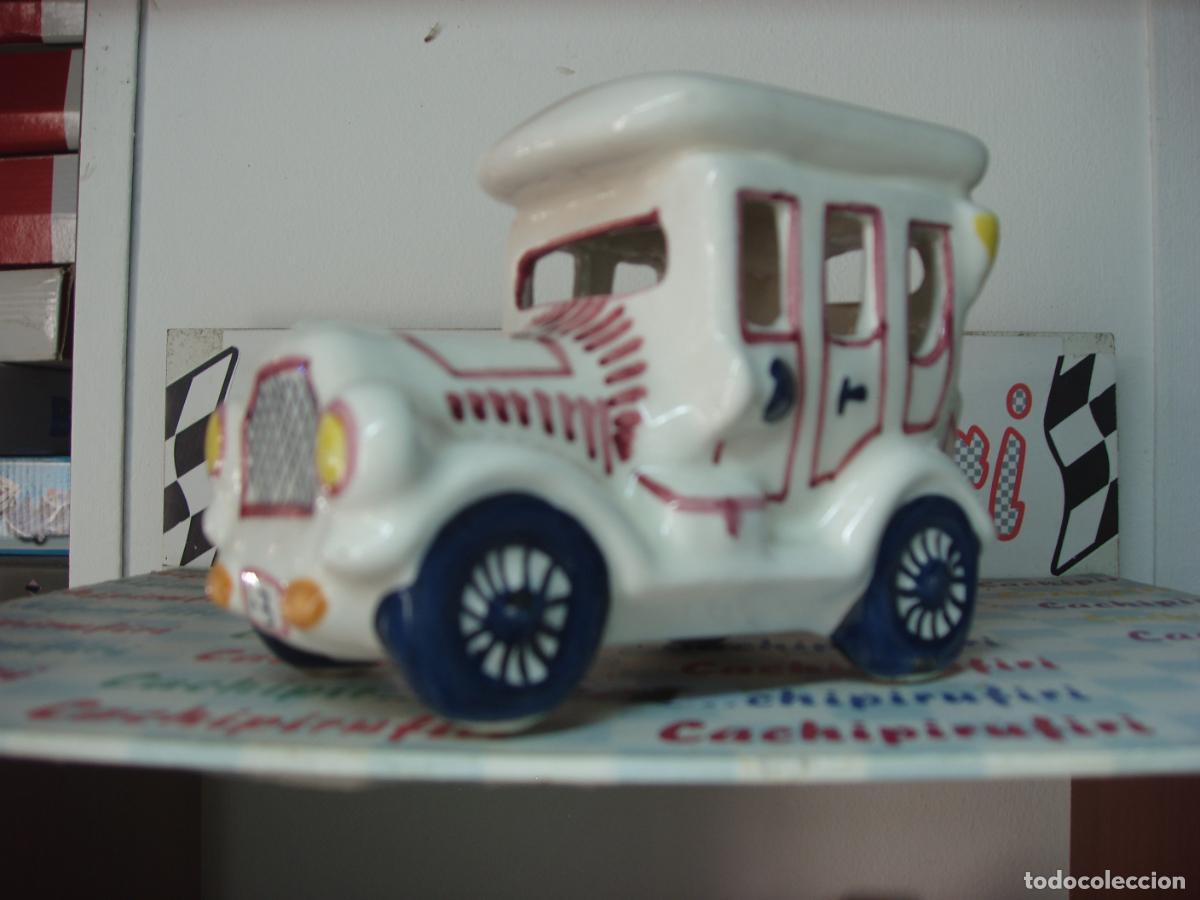 Coches a escala: COCHE CLASICO DE CERAMICA MIDE 14 X 11 CM. BONITO,RARO