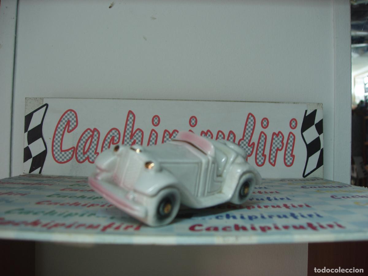 Coches a escala: COCHE CLASICO DEPORTIVO DE CERAMICA MIDE 11 X 4 CM. BONITO,RARO