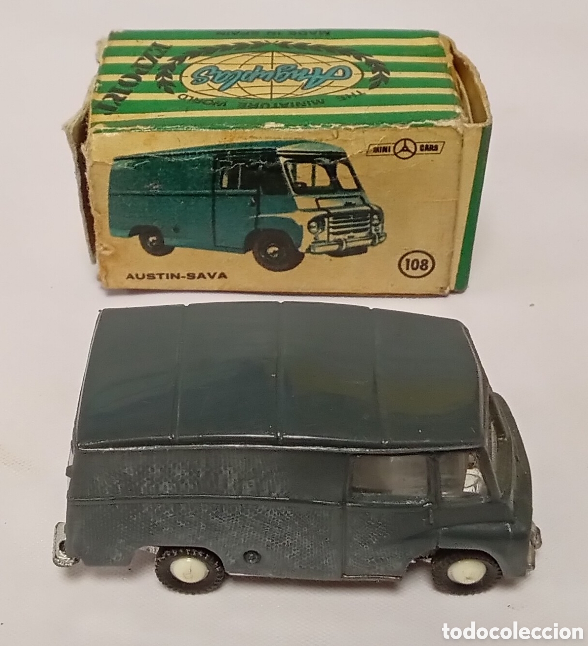 Coches a escala: Austin Sava n&deg;108 pl&aacute;stico esc 1/86 H0 Anguplas Mini cars