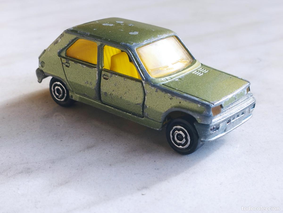 Coches a escala: ANTIGUO RENAULT 5 DE MAJORETTE,EL DE 5 PUERTAS UNICO EN ESTE COLOR 1,64