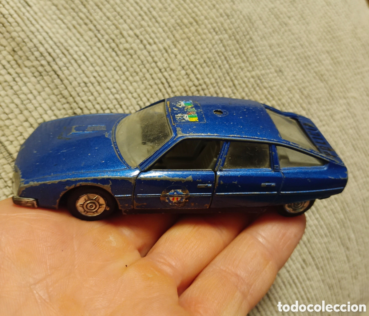Coches a escala: Citroen CX 2400 palas policia marca Mira escala 1/43 made in spain