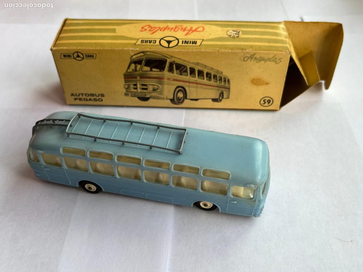Coches a escala: ANGUPLAS MINI CARS - N&ordm; 59 AUTOBUS PEGASO