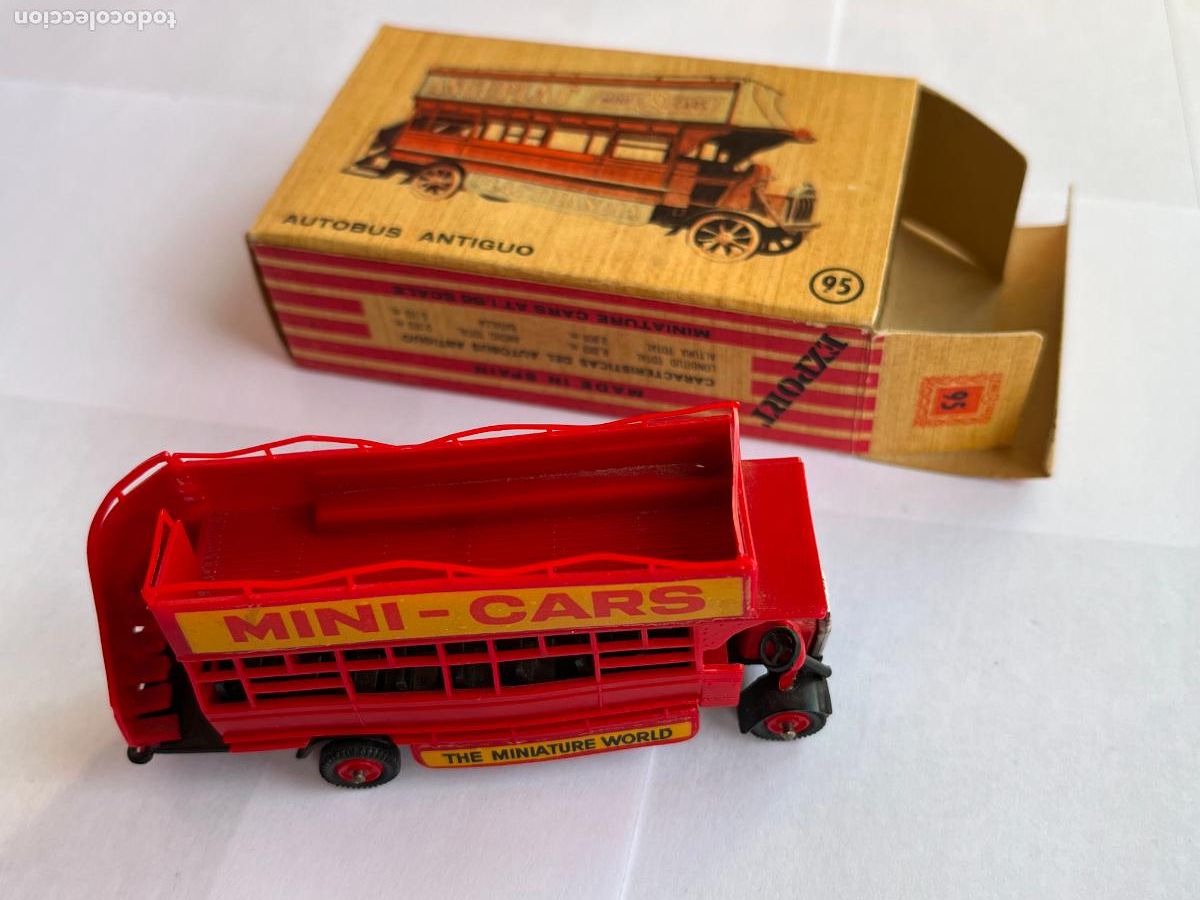Coches a escala: ANGUPLAS MINI CARS - AUTOBUS ANTIGUO