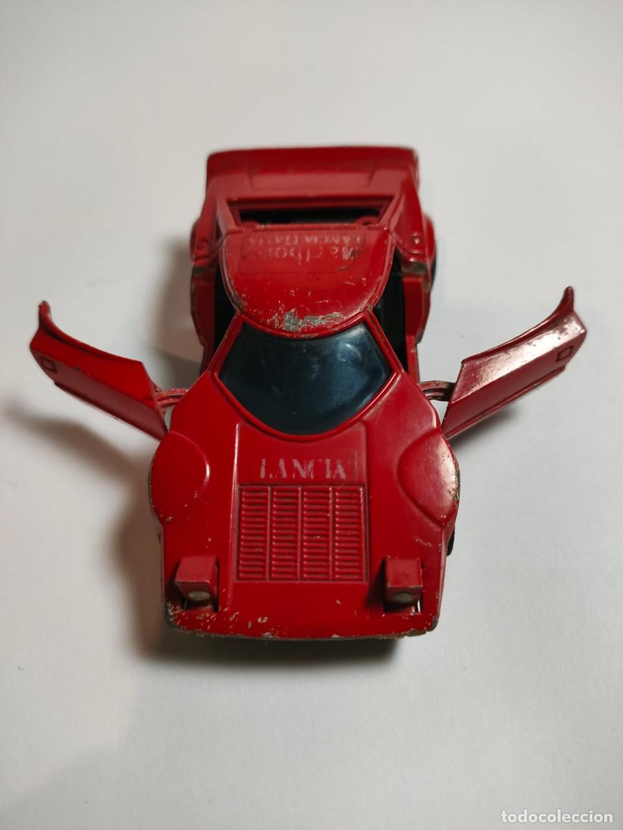 Coches a escala: Coche miniatura Lancia Stratos 1/34 Shinsei / Playwell (Vintage - Puertas operativas)