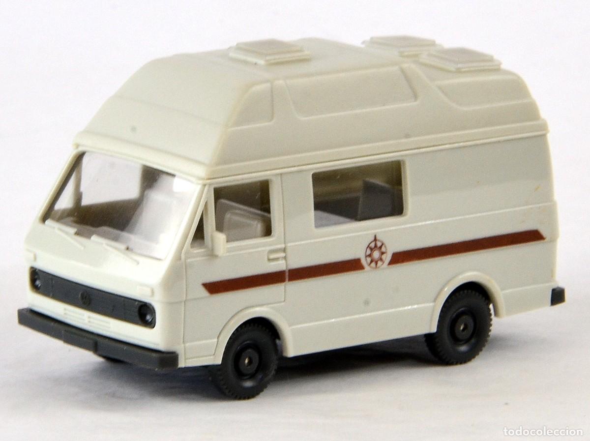 Coches a escala: Wiking Escala 1:87 H0 Camper Autocaravana Volkswagen LT28 Sven Hedin