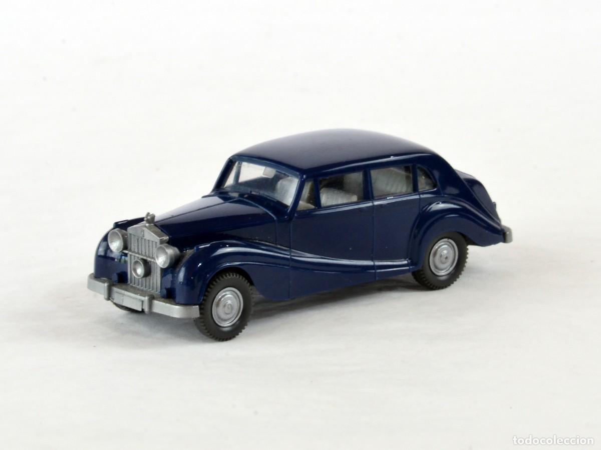 Coches a escala: Wiking Escala 1:87 H0 Rolls Royce Silver Wraith Azul