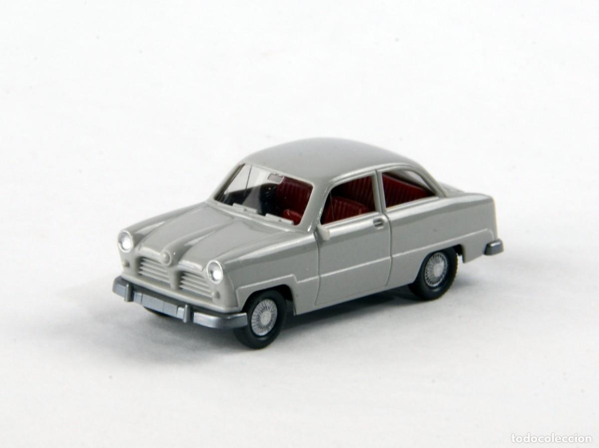 Coches a escala: Wiking Escala 1:87 H0 Ford Taunus 12M P1 Gris