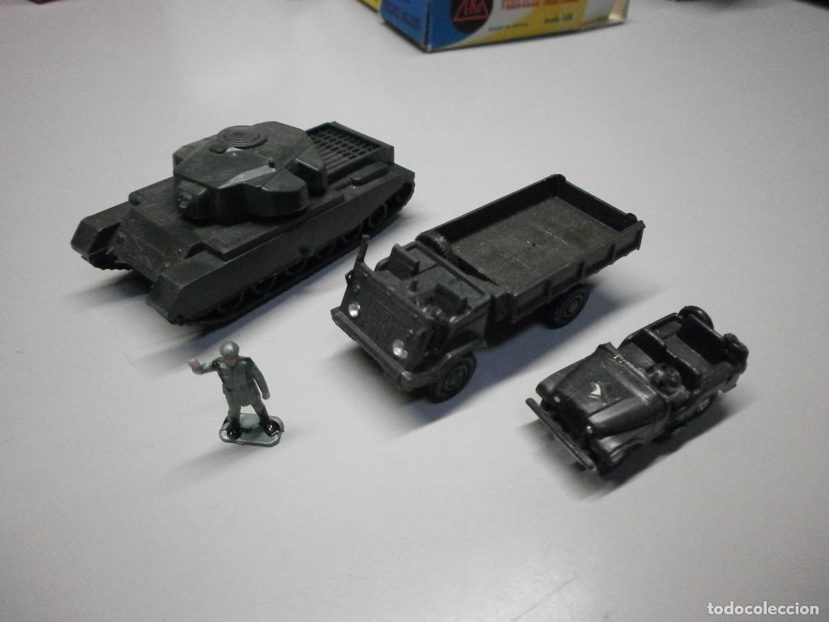 Coches a escala: micro miniaturas eko 1:88 vehiculos militares