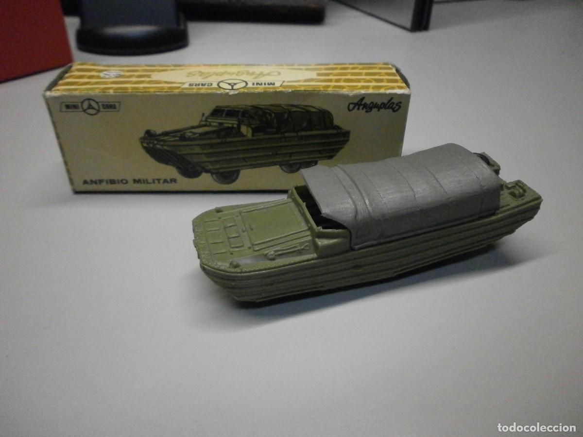 Coches a escala: mini cars anguplas con caja anfibio militar