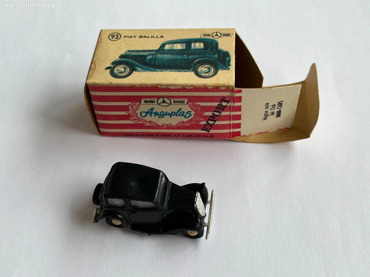 Coches a escala: ANGUPLAS MINI CARS - N&ordm; 93 FIAT BALILLA