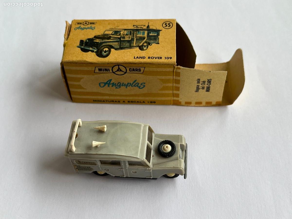 Coches a escala: ANGUPLAS MINI CARS - N&ordm; 55 LAND ROVER 109