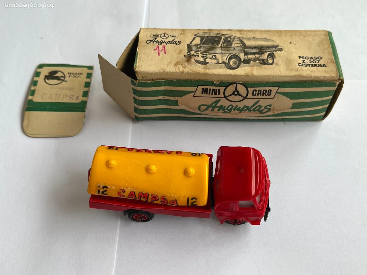 Coches a escala: ANGUPLAS MINI CARS - PEGASO Z-207 CISTERNA CAMPSA