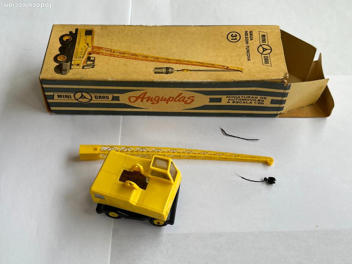 Coches a escala: ANGUPLAS MINI CARS - N&ordm; 31 GRUA NELSON