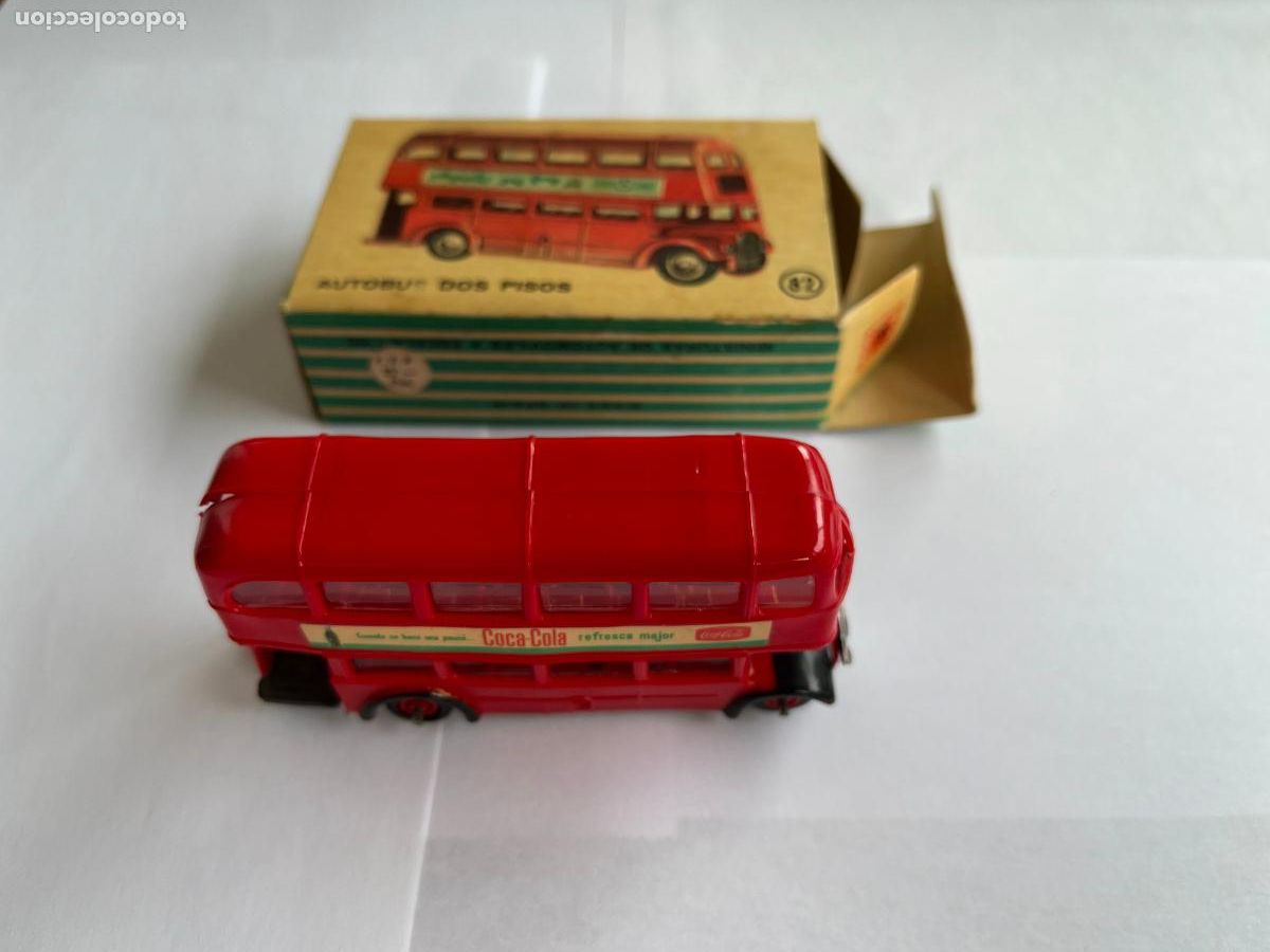Coches a escala: ANGUPLAS MINI CARS - N&ordm; 82 AUTOBUS DE DOS PISOS