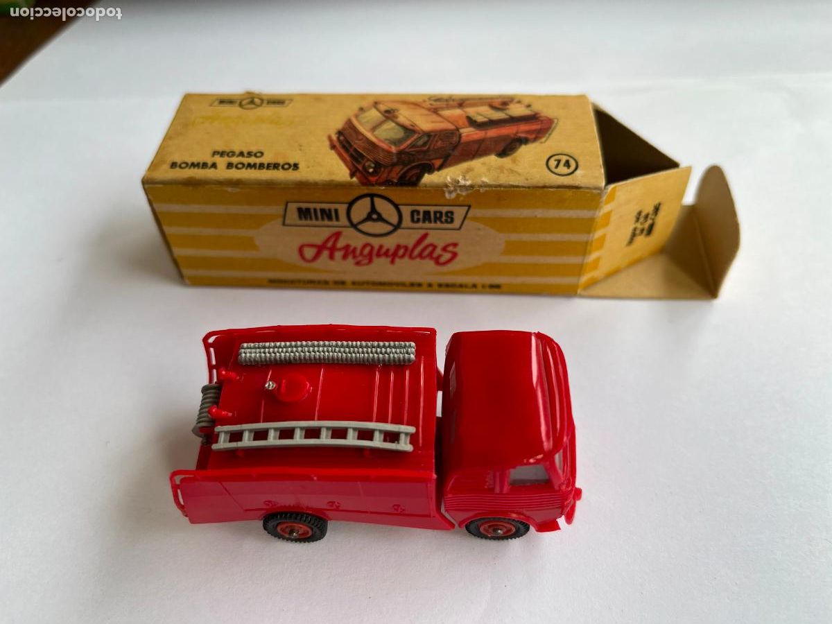 Coches a escala: ANGUPLAS MINI CARS - N&ordm; 74 PEGASO BOMBA BOMBEROS