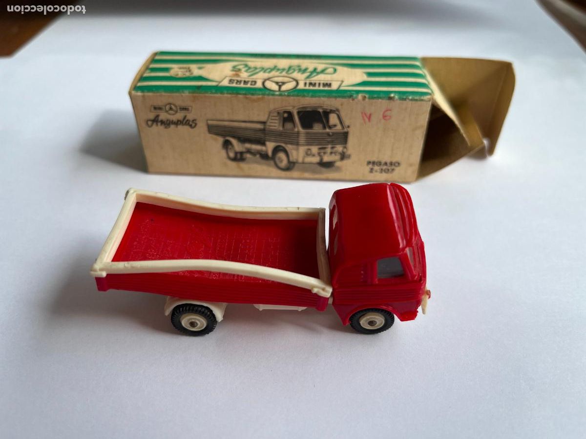 Coches a escala: ANGUPLAS MINI CARS - PEGASO Z-207 CAJA ROJO
