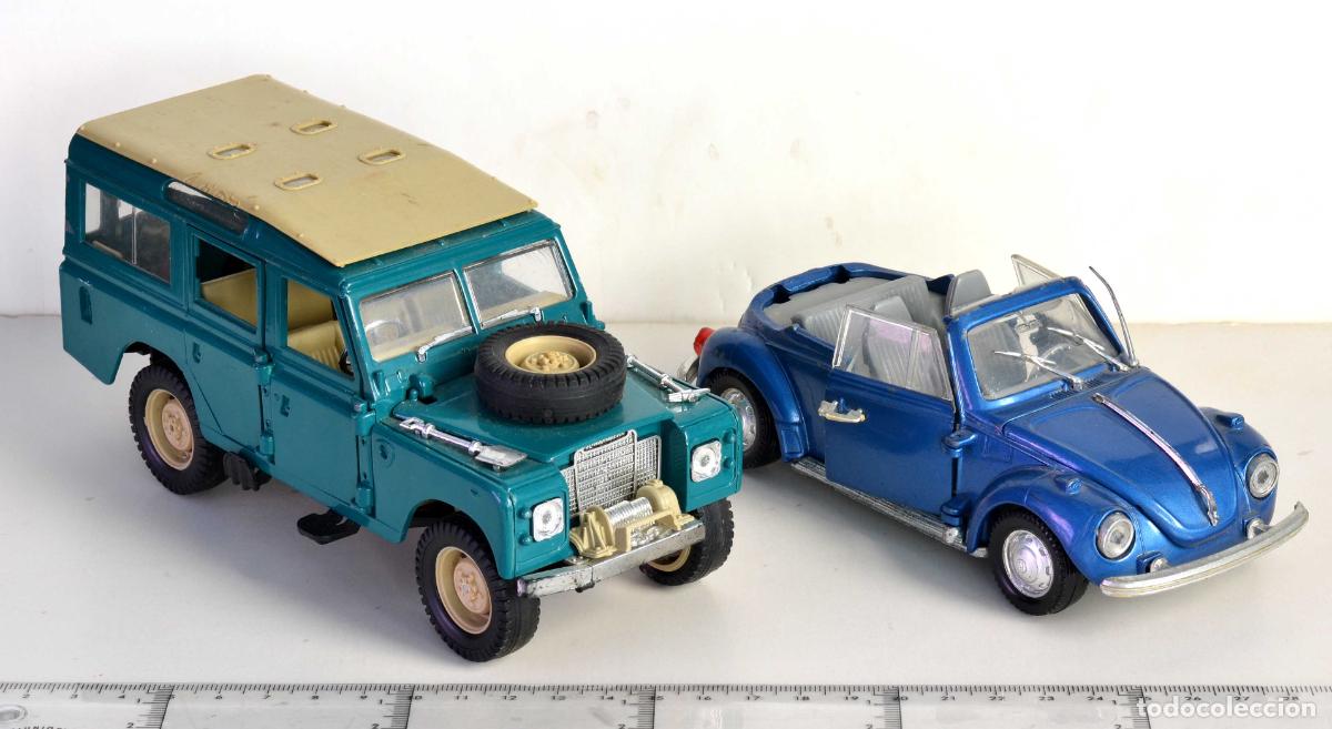 Coches a escala: 2 VEH&Iacute;CULOS DE METAL - POLISTIL - MADE IN ITALY - VER DESCRIPCI&Oacute;N.