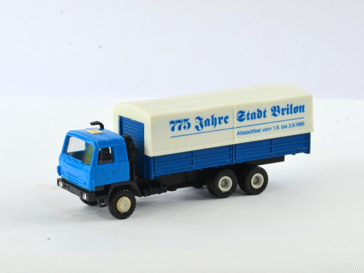 Voitures &agrave; l'&eacute;chelle: Hruska Permot Escala 1:87 H0 Cami&oacute;n Tatra 815 con Caja