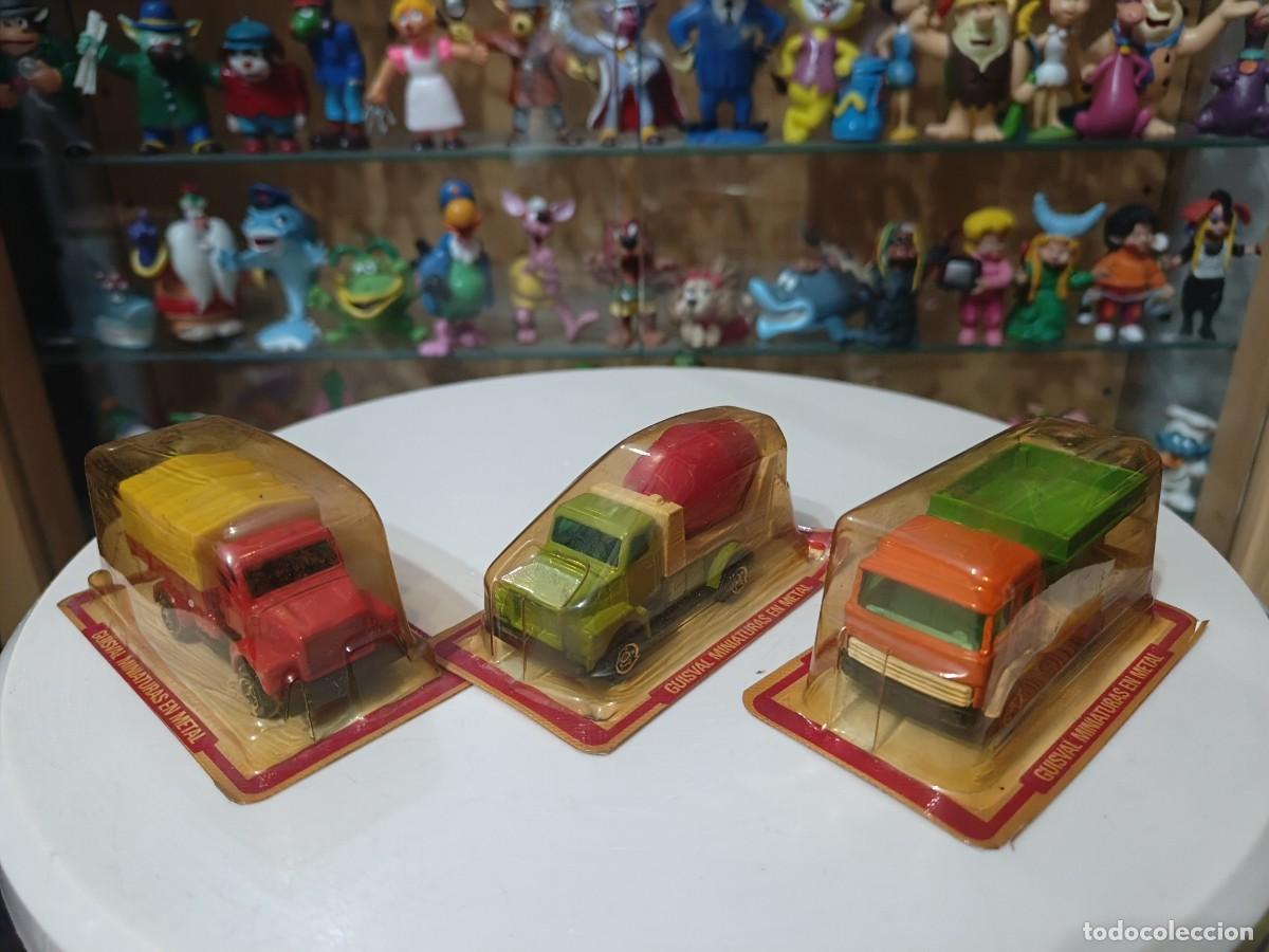 Coches a escala: Precio unidad ! blisters originales vintage a&ntilde;os 80 Miniaturas de metal Guisval camiones hormigonera