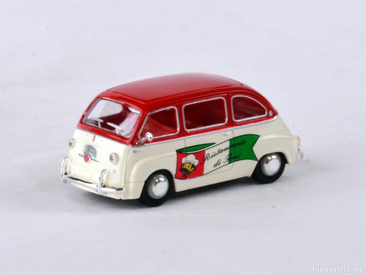Coches a escala: Brekina TD Escala 1:87 H0 Fiat Multipla Ristorante de Toni Impecable con Caja